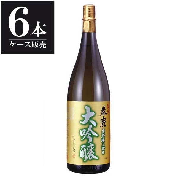 春鹿 純米大吟醸 1.8L 1800ml x 6本 ケース販売 今西清兵衛商店 奈良県 OKN 春鹿 純米大吟醸 8L 1800ml 6本 ケース販売