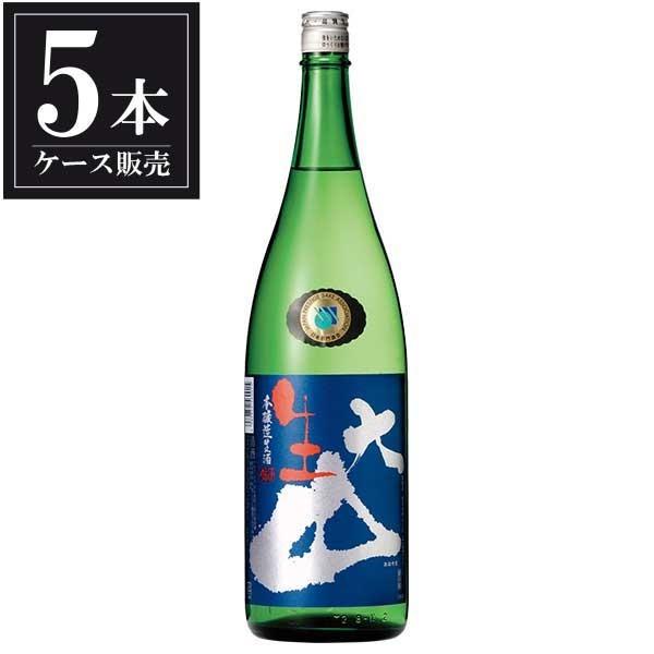 大山 本醸造生酒 1.8L 1800ml x 5本 ケース販売 加藤嘉八郎酒造 山形県 OKN