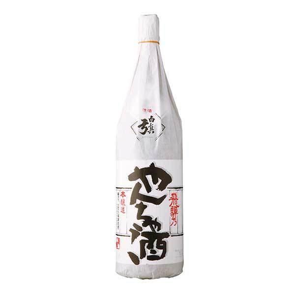 白真弓 本醸造 やんちゃ酒 1.8L 1800ml x 6本 ケース販売 蒲酒造 岐阜県 OKN