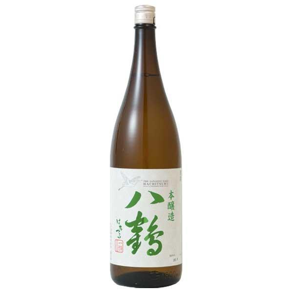 八鶴 本醸造 1.8L 1800ml x 6本 ケース販売 八戸酒類 株 青森県 OKN
