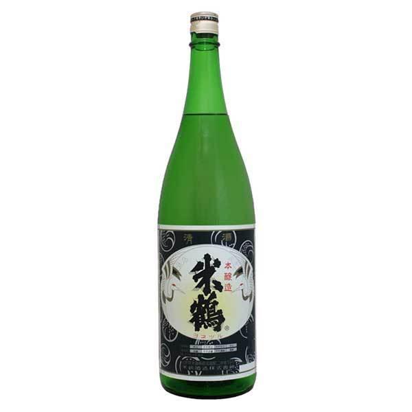米鶴 本醸造 1.8L 1800ml x 6本 ケース販売 米鶴酒造 山形県 OKN