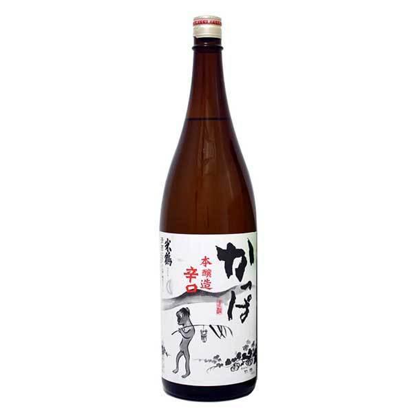 米鶴 本醸造 かっぱ 1.8L 1800ml x 6本 ケース販売 米鶴酒造 山形県 OKN