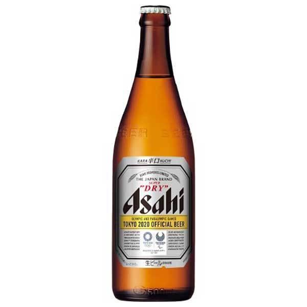 アサヒ スーパードライ 瓶 中びん500ml x 20本 ケース販売 あすつく 国産 ビール ALC 5% アサヒ ギフト不可｜yo-sake