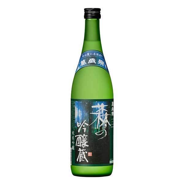 萬歳楽 - 森の吟醸蔵 純米吟醸 720ml x 12本 容れもの売りわたす 貨物輸送無料 本州のみ 小堀酒造 石川県 OKN 日本酒-ドリンク、水、お酒