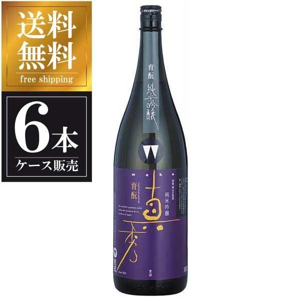 若戎酒造 - 若戎 育もと純米吟醸 真秀 1.8L 1800ml x 6本 容れもの売りわたす 貨物輸送無料 本州のみ 三重県 OKN 日本酒-純米吟醸酒-食品