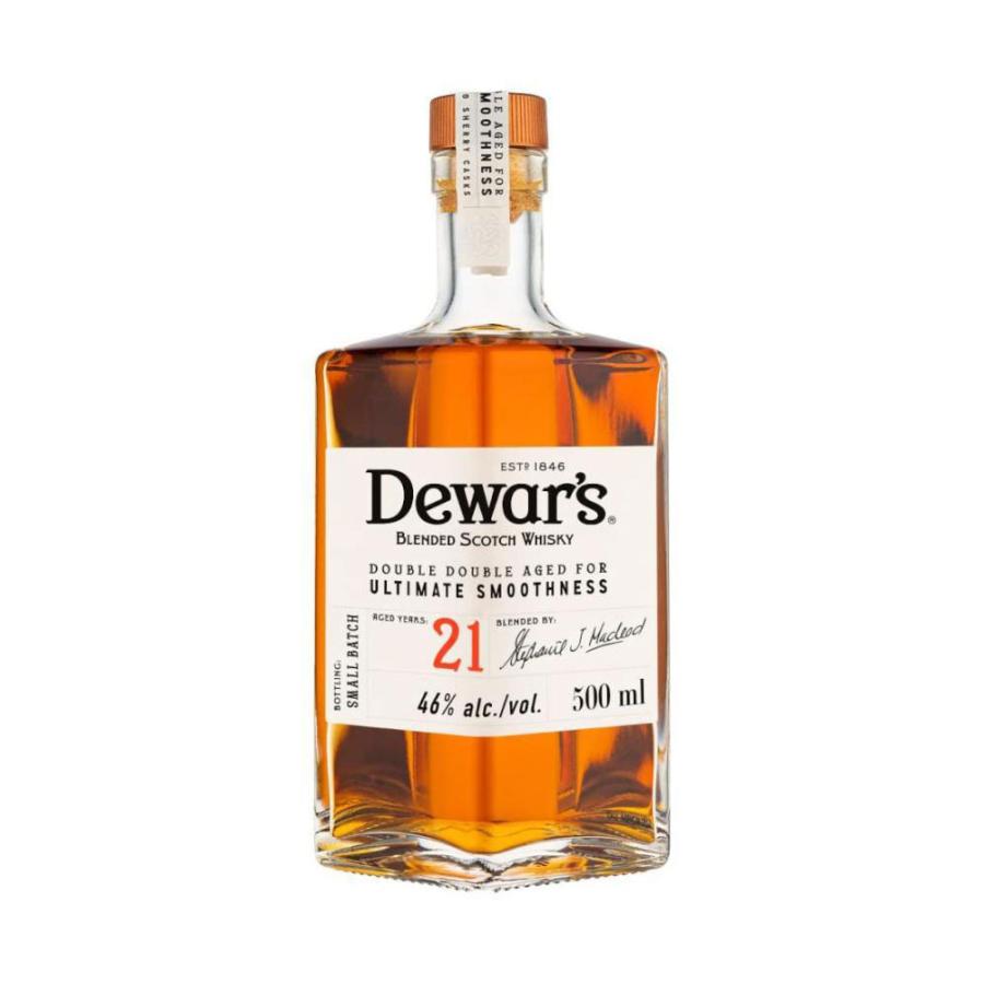バカルディ デュワーズ ダブルダブル 21年 500ml ウイスキー