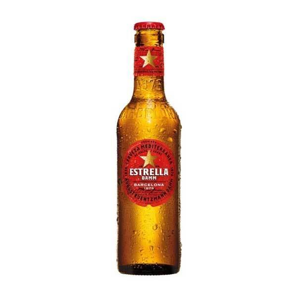 エストレージャ ダム 瓶 330ml x 24本 ケース販売 送料無料 本州のみ TK スペイン 輸入ビール 302224