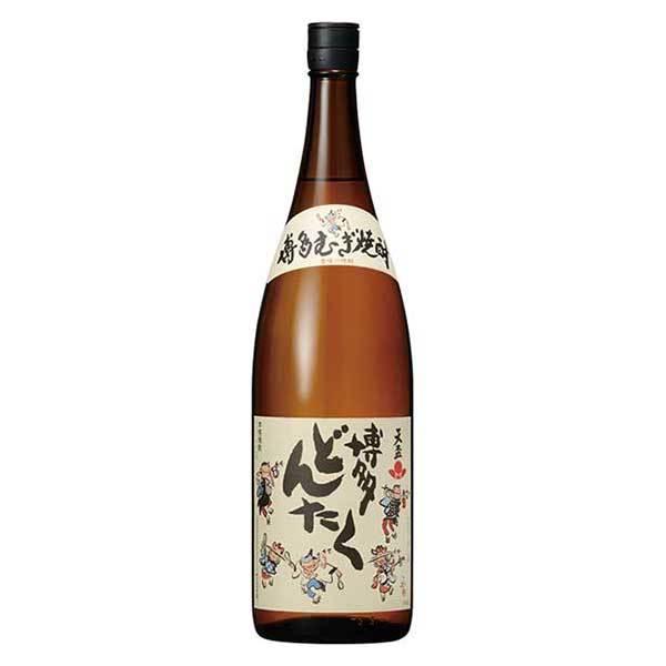天盃 博多どんたく 麦 25度 1.8L 1800ml x 6本 ケース販売 送料無料 本州のみ OKN 天盃 福岡県