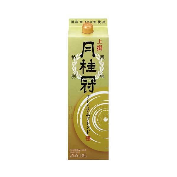 月桂冠 上撰さけ プレミアムブレンド パック 1 8l 1800ml X 6本 ケース販売 送料無料 本州のみ 清酒酒 15度 中口 普通 特別セール品
