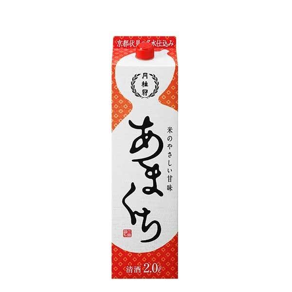 月桂冠 あまくち パック 2l 00ml X 12本 2ケース販売 送料無料 本州のみ 清酒酒 13度 甘口 やや濃醇 爆売り