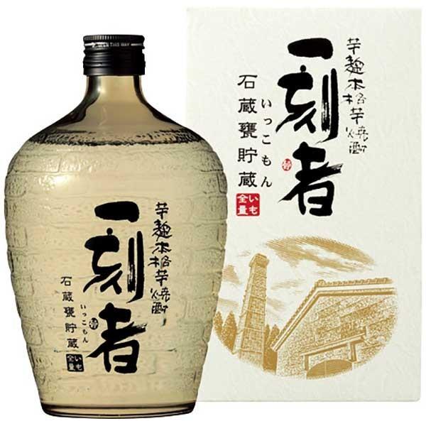 全量芋焼酎 一刻者 石蔵甕貯蔵 25度 箱付 瓶 720ml x 6本 ケース販売 宝酒造 日本 鹿児島県 : ギフト プレゼント 宝酒造 全量芋焼酎 一刻者