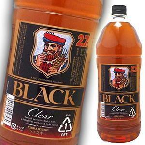 ブラックニッカ クリア クリアブレンド 2.7L 2700ml x 6本 ポンプ