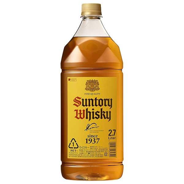 SUNTORY - サントリー 角 40度 PET 2.7L 2700ml x 6本 入れもの売りわたす 貨物輸送無料 本州のみ ウィスキー サントリー