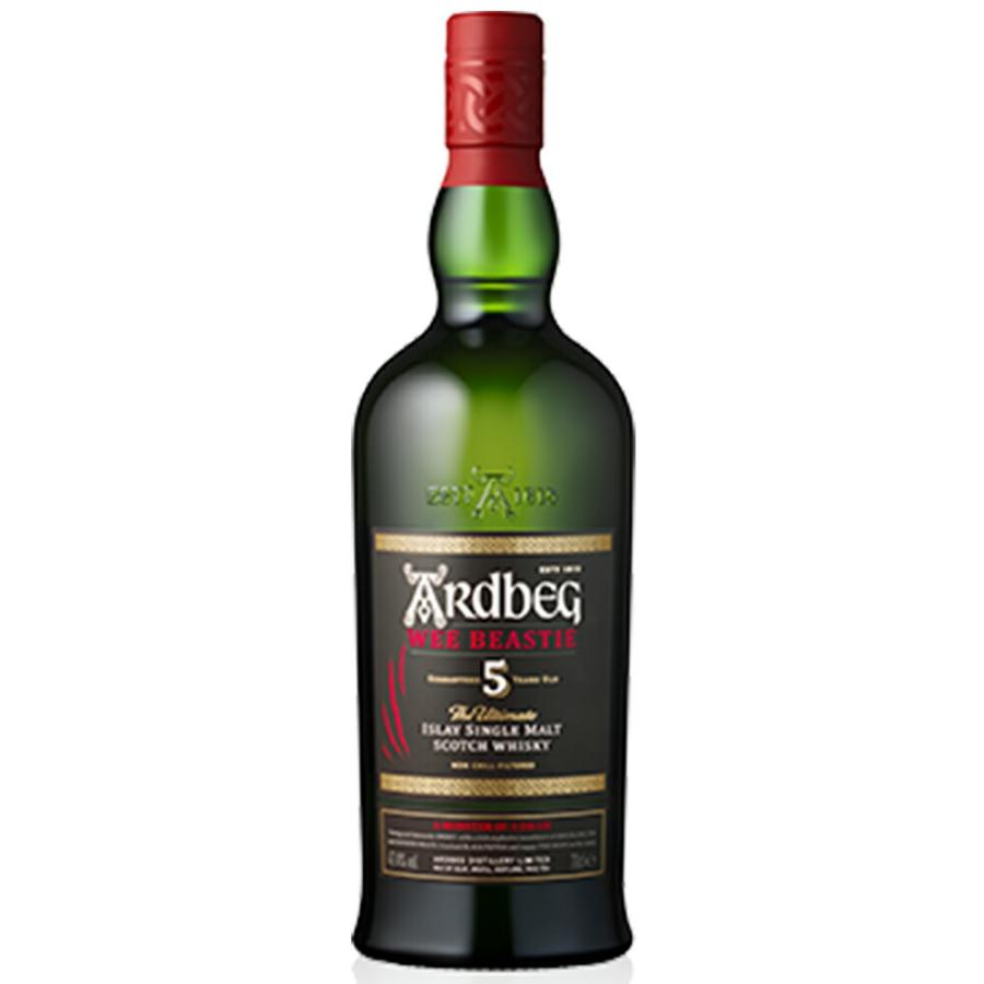 ARdbeg ５年など６本セット ARDBEG（アードベッグ） ウィー ビースティー 5年 700ml × 6本 ケース
