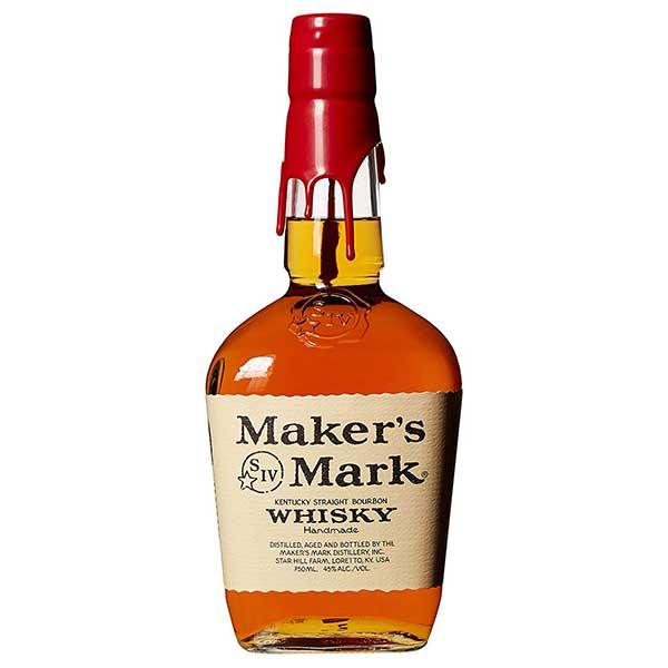 Maker's Mark - メーカーズマーク リットル瓶 45度 瓶 1L 1000ml x 12本 容れもの売りわたす 貨物輸送無料 本州のみ ウィスキー 45度 亜米利加 サントリー バーボン、アメリカン-ドリンク、水、お酒-食品