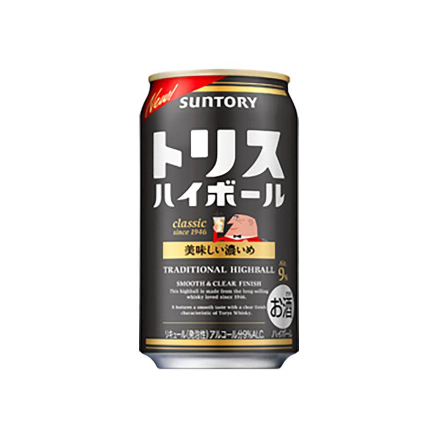 トリス サントリー トリハイ トリスハイボール 濃いめ！ 缶 350ml x 24
