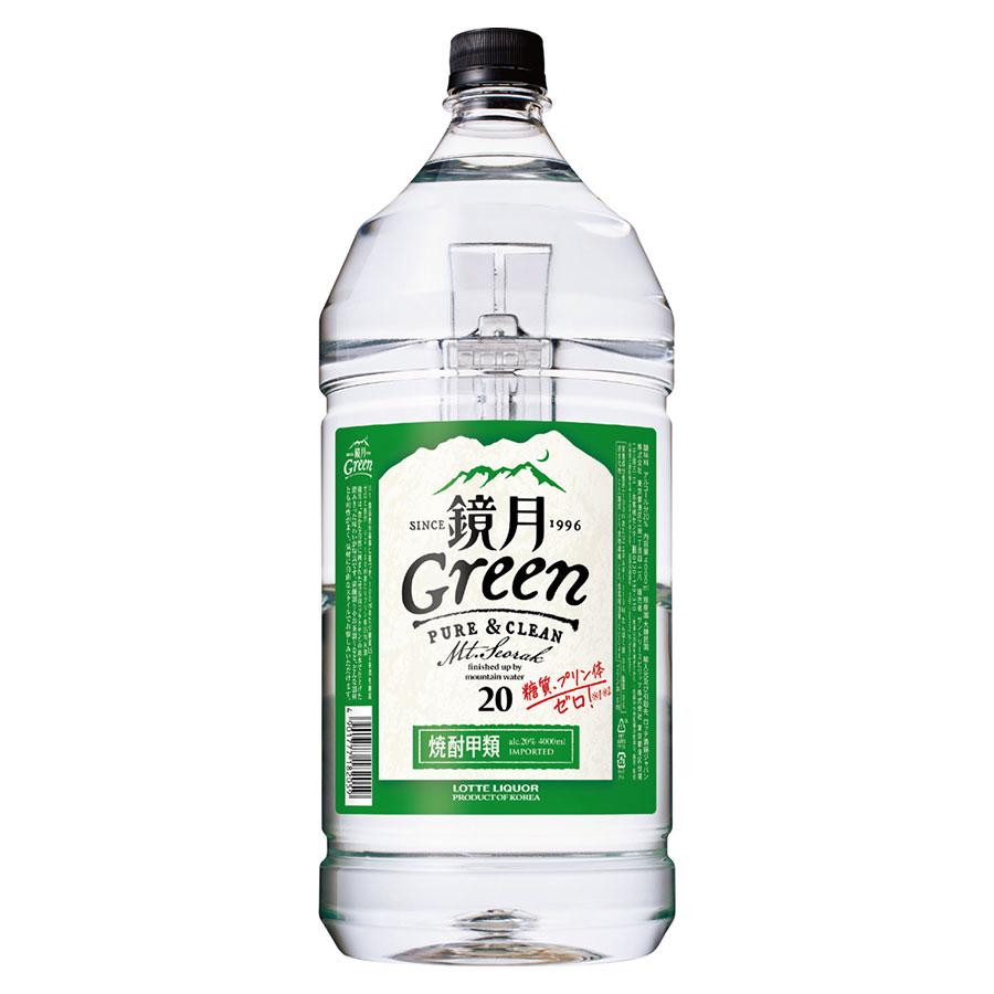 鏡月 4L 4本入り 鏡月 サントリー 甲類焼酎 20度 4L 4000ml x 4本 送料無料 本州