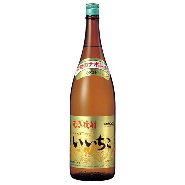 1301 いいちこ 麦 25度1.8Lパック 1ケ一ス( 6本入 いいちこ25度 いいちこ 麦 25度 瓶 1.8L 1800ml x 6本 ケース販売 送料