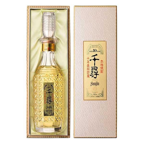 薩摩酒造 千尋 透明ボトル 米製 米 37度 瓶 750ml x 6本 ケース販売