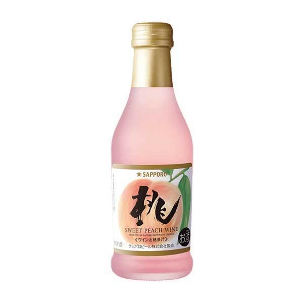 サッポロ 桃のワイン 200ml サッポロ 日本 岡山県 果実ワイン MY05｜yo-sake