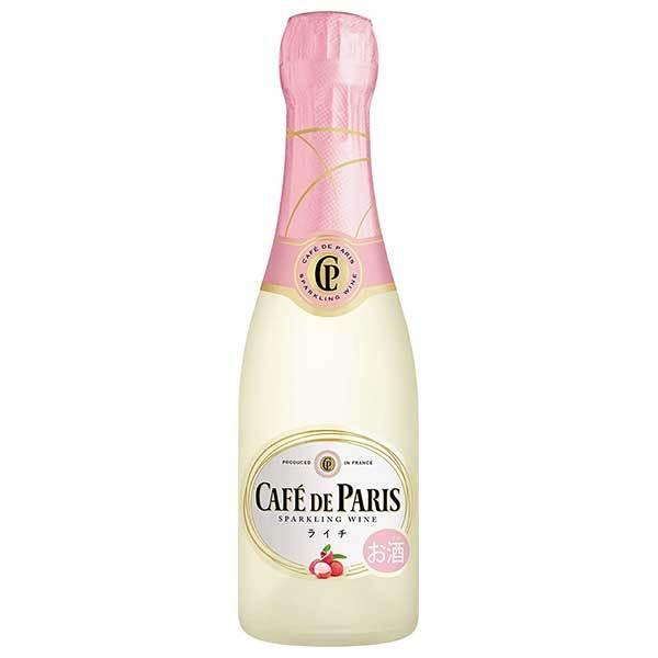 カフェ ド パリ ライチ 200ml 送料無料 本州のみ ペルノ フランス スパークリングワイン｜yo-sake