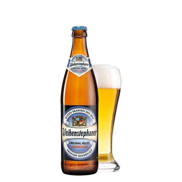 ヴァイエンステファン オリジナル アルコールフリー ノンアルコール 瓶 500ml x 20本 ケース販売 送料無料 本州のみ NB ドイツ ノンアルコールビール | 日本ビール