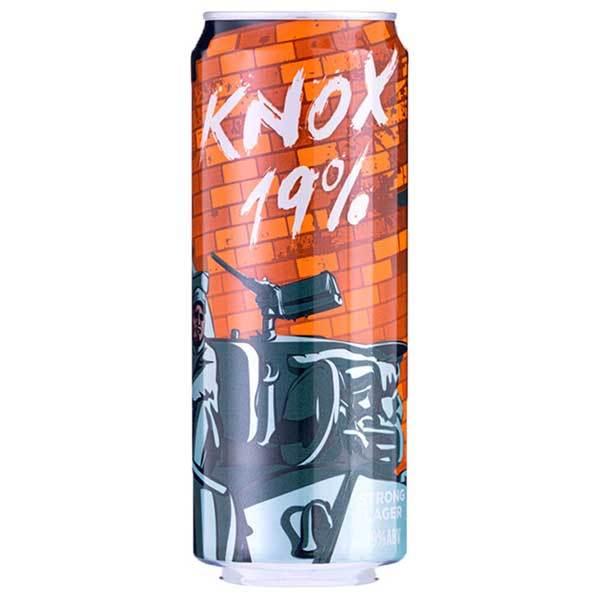 ノックス 19% ストロングラガー ビアーハイボール 缶 500ml x 24本 ケース販売 送料無料 本州のみ NB インドネシア ビール