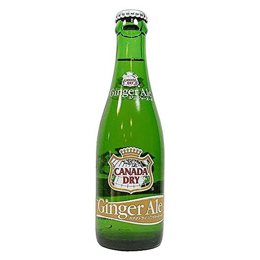 カナダドライ コカ コーラ ジンジャーエール 業務用 瓶 207ml x 24本