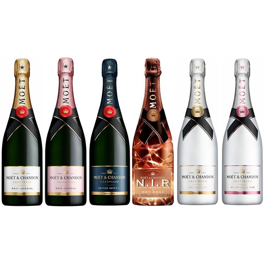 モエ エ シャンドン 6本飲み比べセット 正規品 750ml 送料無料 本州 