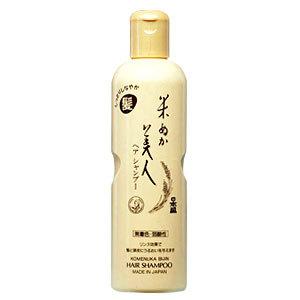日本盛 米ぬか美人 ヘアシャンプー 335ml x 6本 ケース販売 送料無料 本州のみ 日本盛