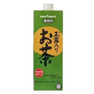 サッポロ 玉露入お茶 業務用 1L 1000ml あすつく｜yo-sake