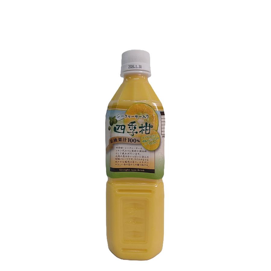 沖縄物産 シークーサー 入 四季柑 500ml : ハードリカー ヤフー店