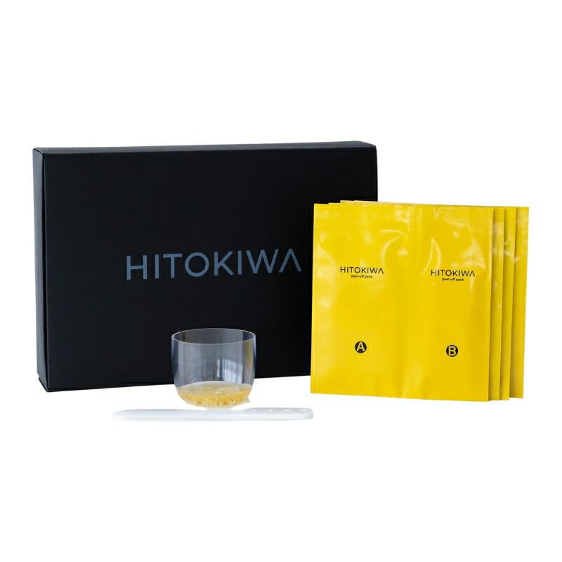 公式 炭酸パックのHITOKIWA ひときわ ピールオフ炭酸パック 4回分
