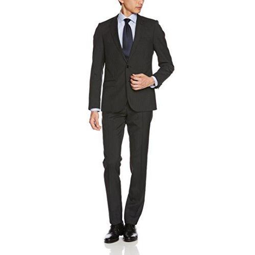 日本全国送料無料 タカキュー Taka Q 2ボタン レールストライプ 黒 スーツ メンズ 黒 Y5 日本サイズm相当 激安単価で Www Camaramunicipalsrj Mg Gov Br