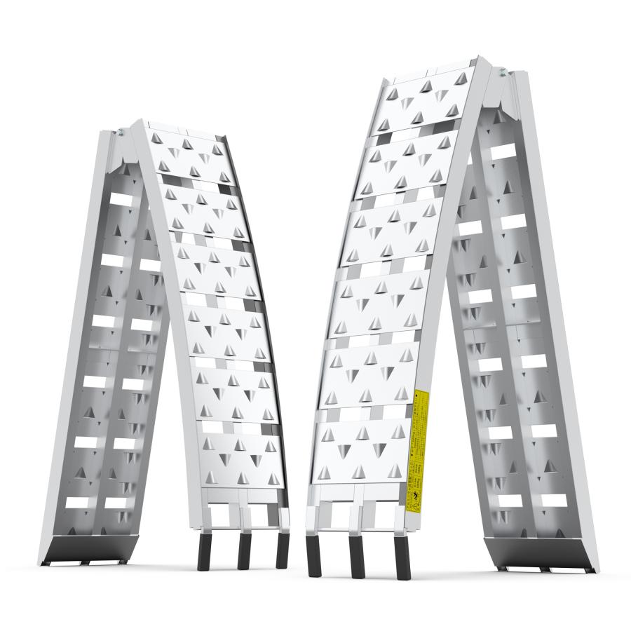 ラダーレール 2本セット 自転車 バイク 農機具の運搬に アルミラダー