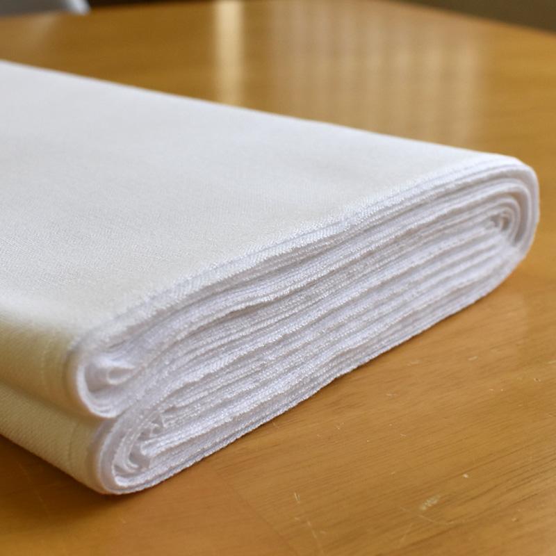 晒 さらし 天(上文) 小巾 34cm×10m乱 綿100％ 20番手太目の糸/目が