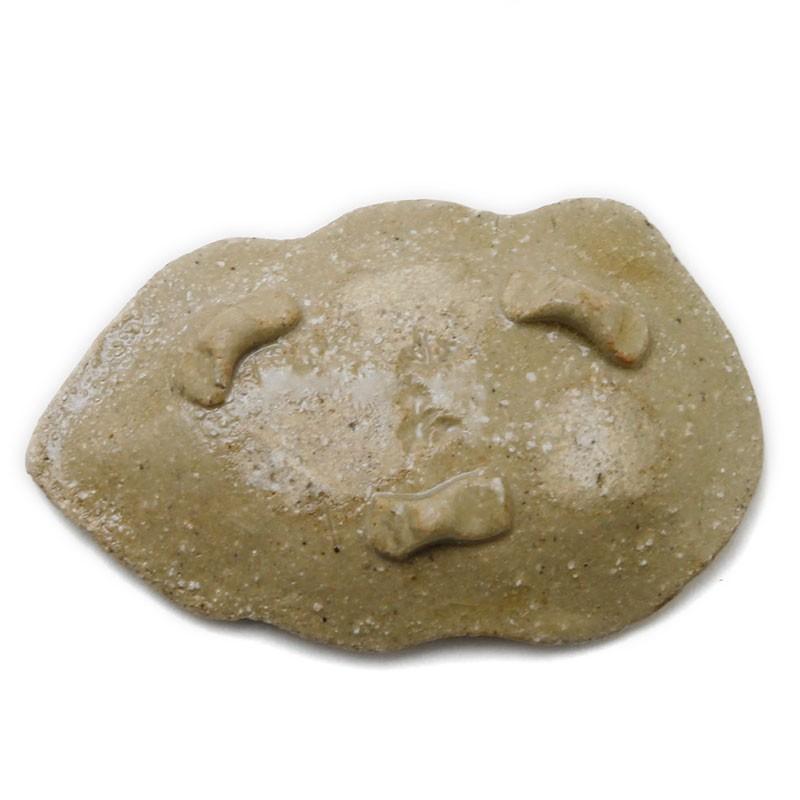 灰釉葉形豆皿・有松進《豆皿・6.7cm》 |  | 01
