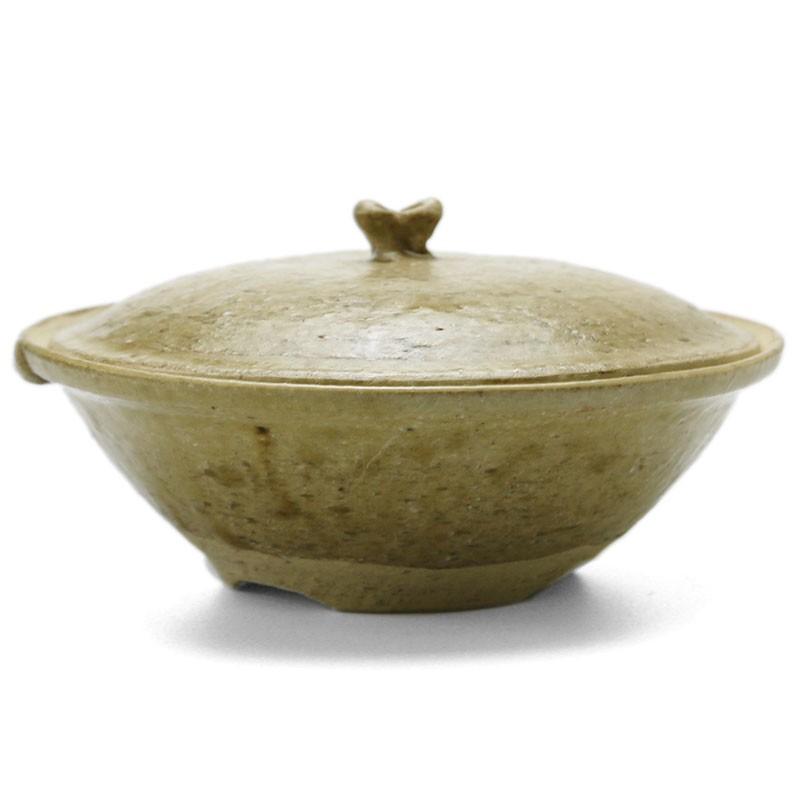 灰釉5寸鍋・有松進《土鍋・250ml》の画像