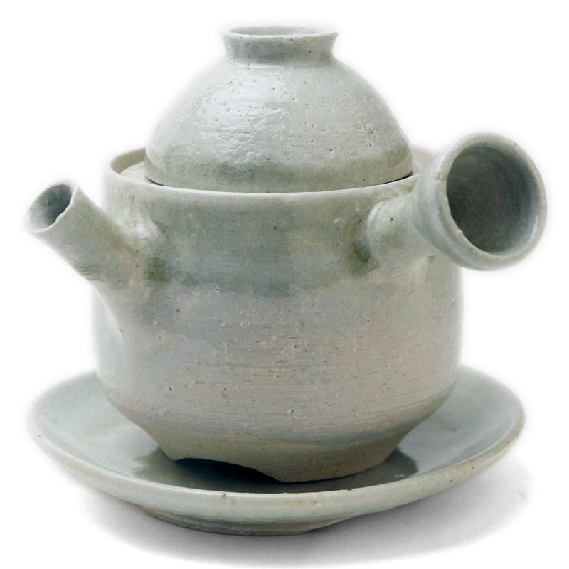 灰釉ビードロ土瓶蒸・有松進《土瓶蒸：200ml》 | 