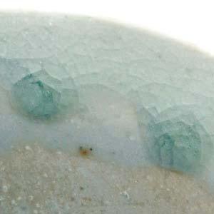 灰釉ビードロ小判小皿・厚・有松進《小皿・15.0 cm》 |  | 05