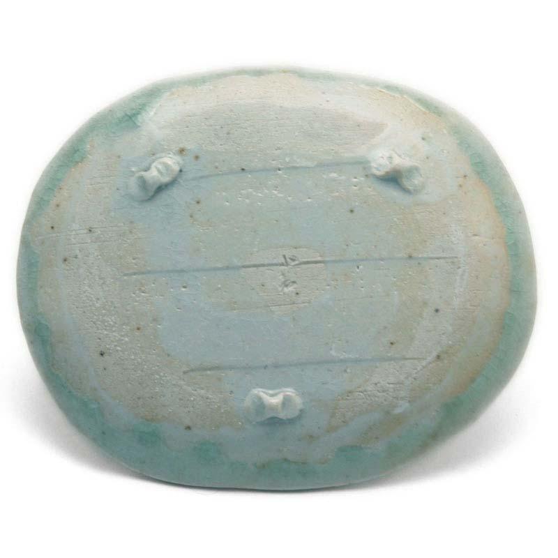 灰釉ビードロ小判小皿・厚・有松進《小皿・15.0 cm》 |  | 07