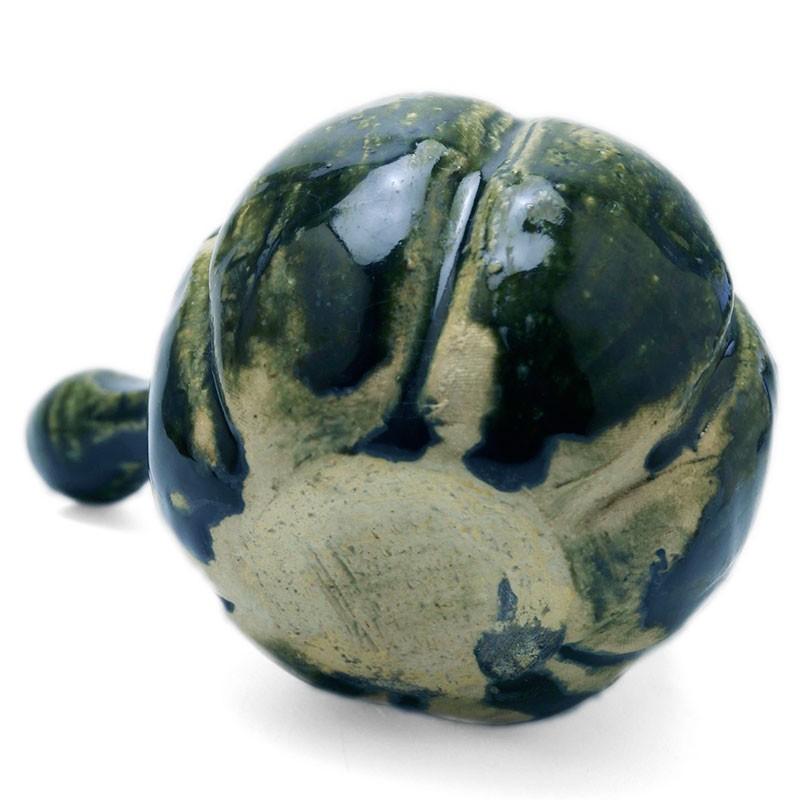 織部焼・総織部：織部輪花急須・有松進《急須・450cc》 |  | 03