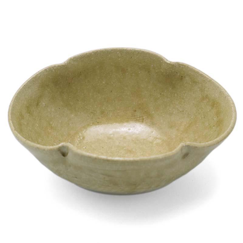 灰釉木瓜形向付・有松進《小鉢・13.8cm》 : 和食器の愉しみ 工芸店よう