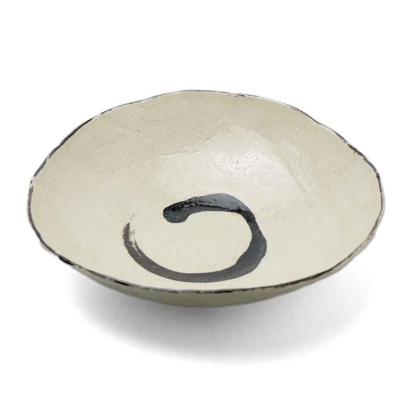 白釉錆絵鉢17.5cm・有松進《中鉢・18.0cm》 | 