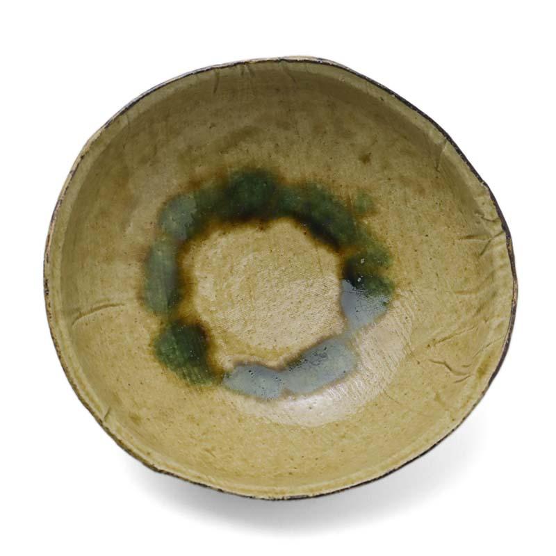 黄瀬戸葉文鉢16cm・有松進《中鉢・16.5cm》 |  | 02