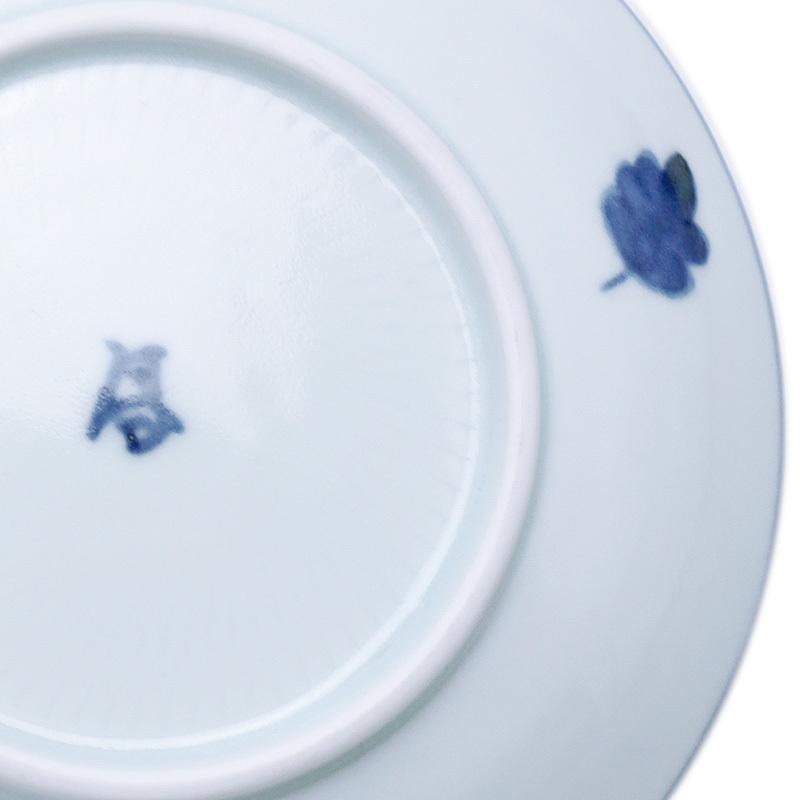 【現品限り！】染付：5寸ひょうたん文皿・植山昌昭《小皿・15.2cm》 |  | 03