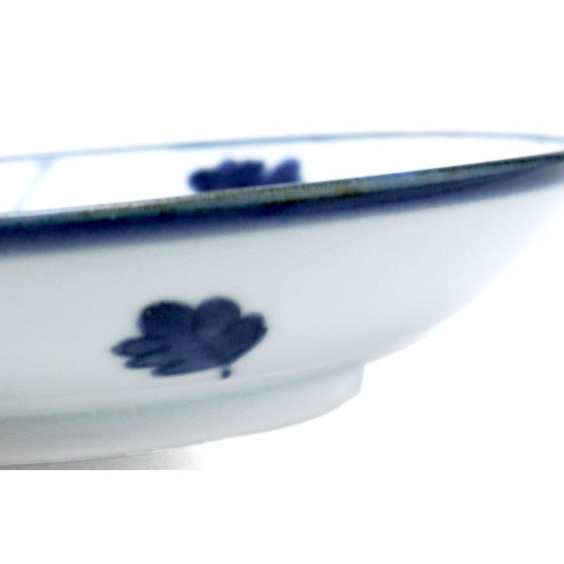 【現品限り！】染付：5寸ひょうたん文皿・植山昌昭《小皿・15.2cm》 |  | 06