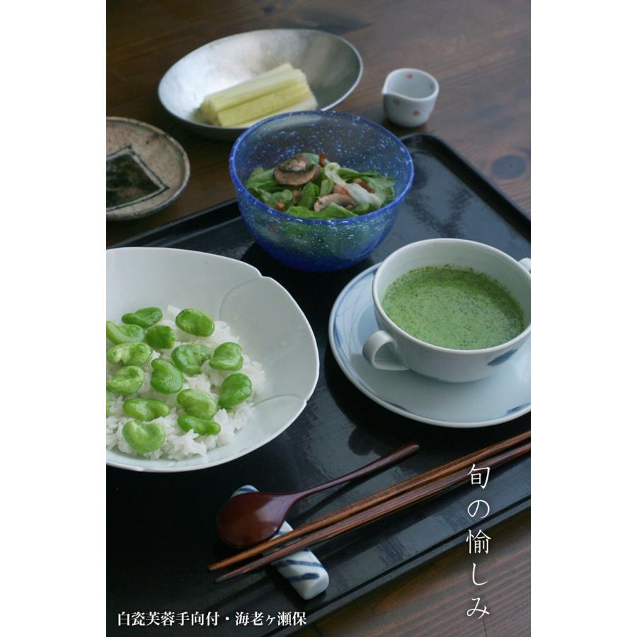 白磁（天草陶石）：白瓷芙蓉手向付・海老ヶ瀬保《中鉢・向付・18.0cm》 |  | 07