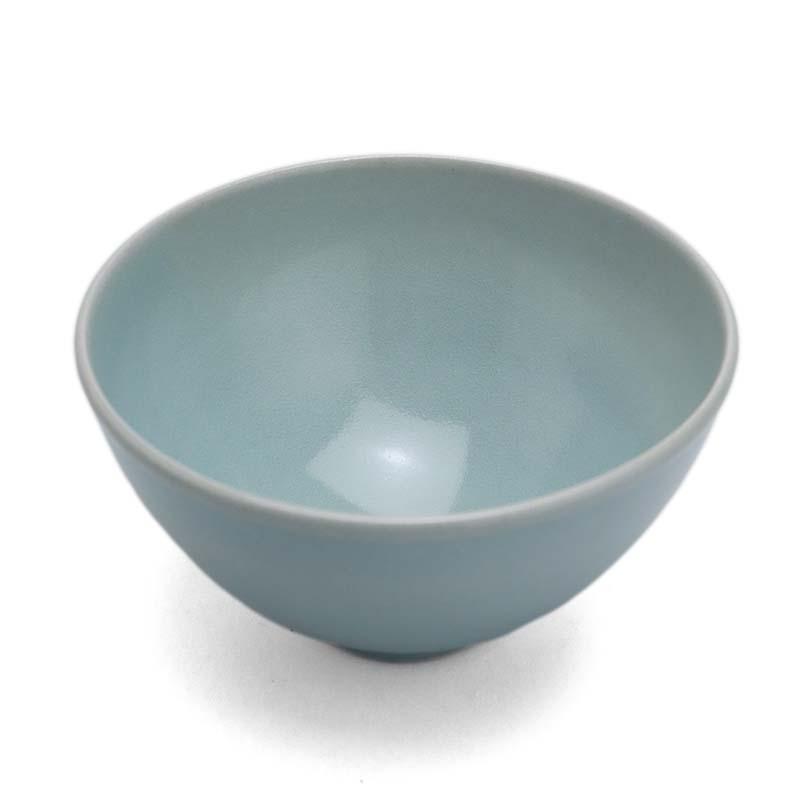 青磁：青瓷飯碗・海老ヶ瀬保《ご飯茶碗・飯碗・11.5cm》 : 和食器の