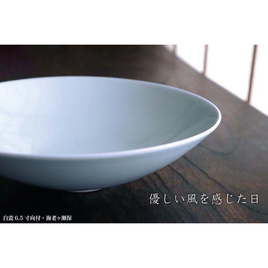 白磁（天草陶石）：白瓷6.5寸向付・海老ヶ瀬保《中鉢・向付・19.0cm》 |  | 14
